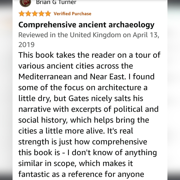 Archaeology Textbook Ancient Cities - Routledge Charles Gates 2nd Ed - Picture 3 of 14